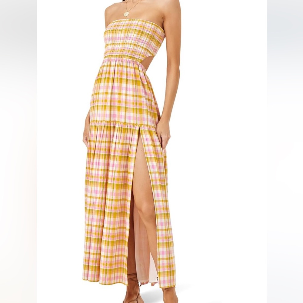 NWT L*Space Tina dress in CREAM size small